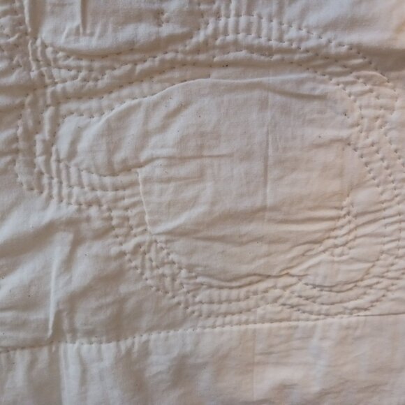 Hand Quilted "Tea For Two" Table Topper/Wall Hanging - Picture 10 of 10